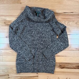 LRL Lauren Jeans Co. Womens Sweater sz. S Long Sleeve Cotton Blend Stretch